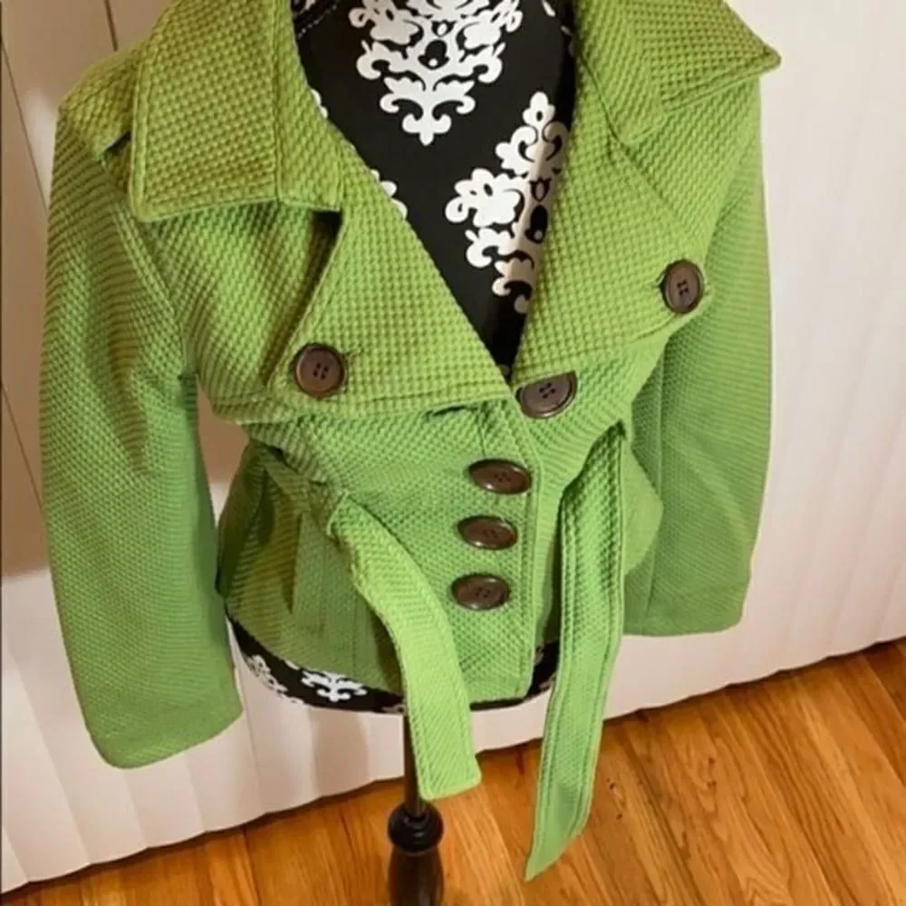 Sugar Fly Belted Waist Jacket - Picture 2 of 7